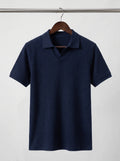 Navy Blue Old Money Polo