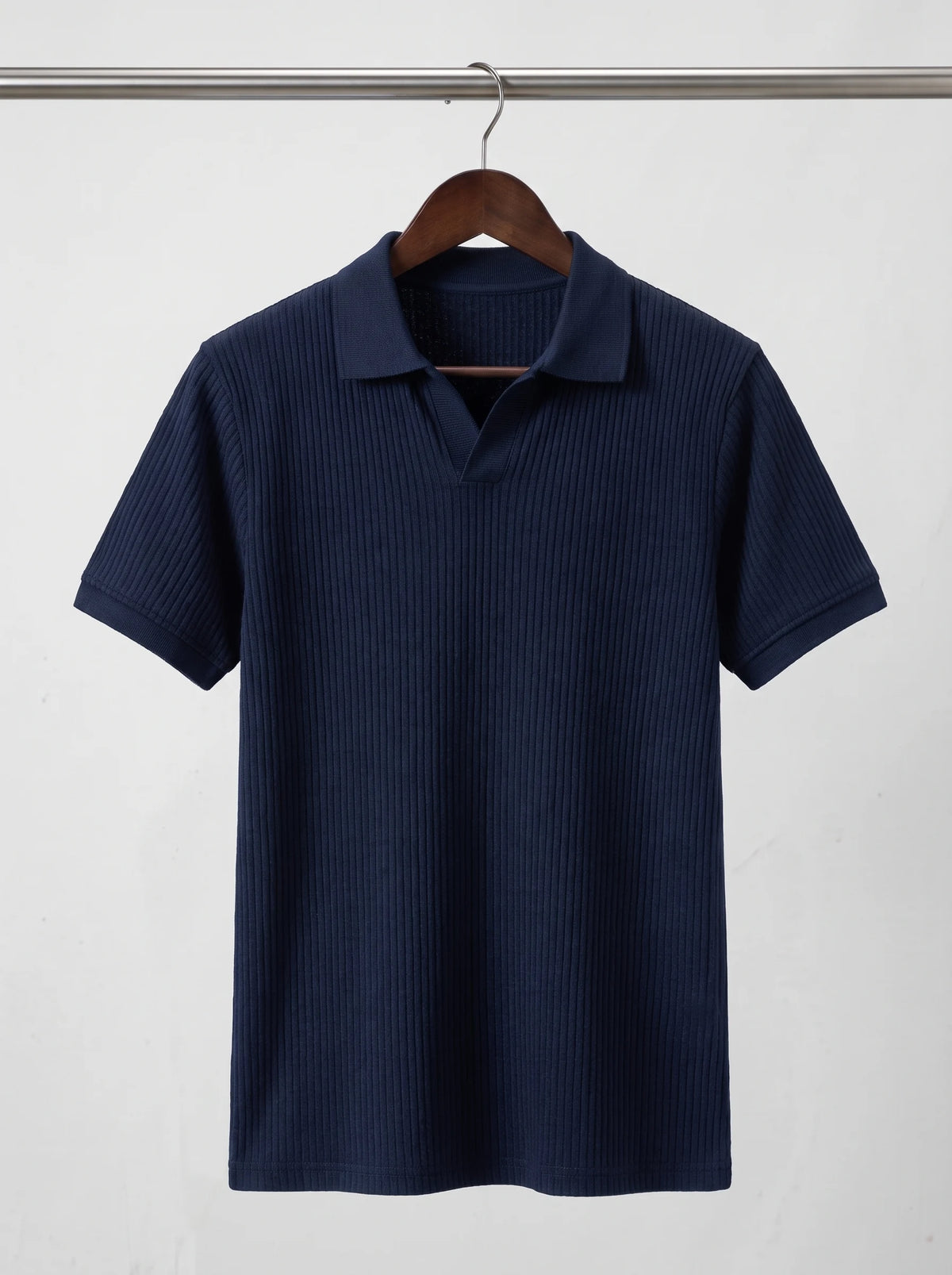 Navy Blue Old Money Polo